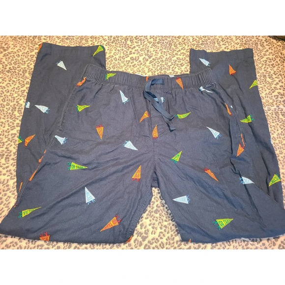 Goodiellow & Co Sleepwear Pajama Pants Mens Medium Cotton Blend Drawstring (VA1) - Picture 1 of 5
